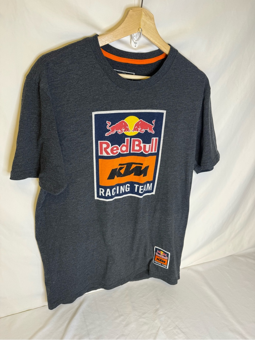 Red Bull KTM Racing Team Short Sleeve Tee - Charcoal Gray - Picture 2 of 8